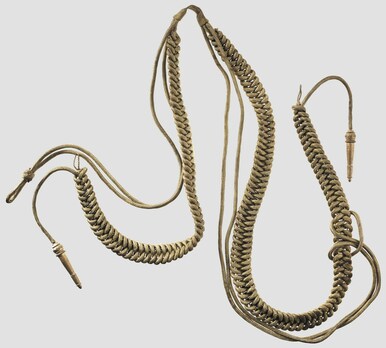German Army General Aiguillette Obverse