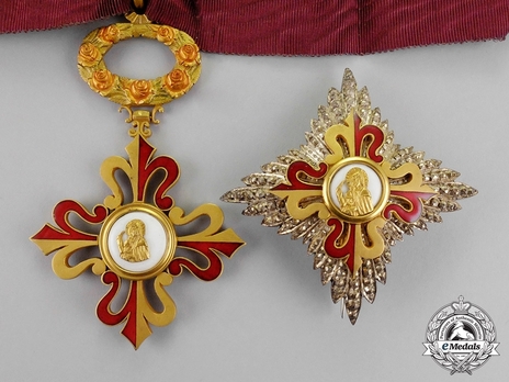 Order of Saint Rita of Cascia, Grand Cross Obverse