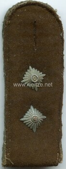 RAD 3rd Pattern Hauptvormann Shoulder Boards Obverse