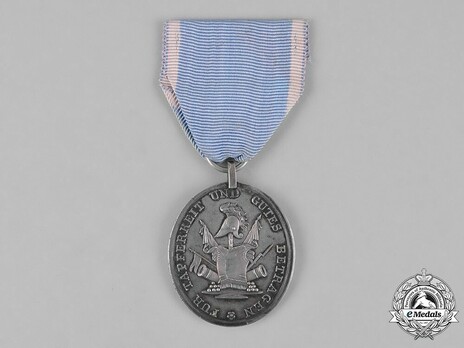 Military Honour Medal, Type II, in Silver Reverse