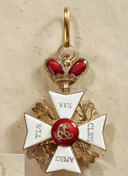 Order "de Parfaite Amitié", Cross for Men (1928 version) Obverse
