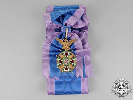 Order of Guadalupe, Type III, Grand Cross Obverse