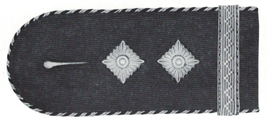 RAD 3rd Pattern Untertruppführer Shoulder Boards Obverse