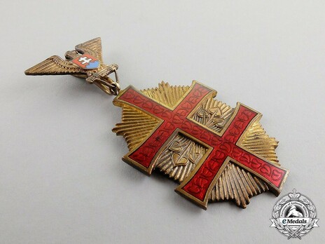 Order of the Military Victory Cross, Type I, I Class Obverse