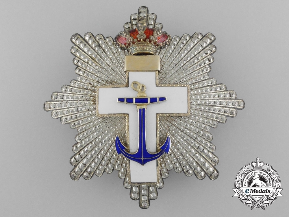 2nd+class+breast+star+%28white+distinction%29+%28silver+gilt%29+%281875 1925%29+obverse
