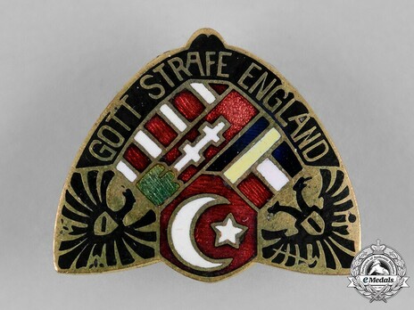 First War Austro-Hungarian Central Powers Badge Obverse