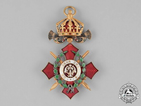 Order of Military Merit, VI Class (with war decoration) Obverse