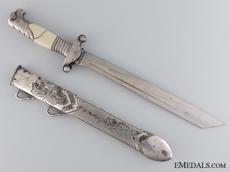 RAD Hewer M37 Miniature Version Reverse with Scabbard