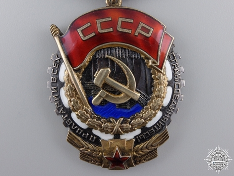 Order of the Red Banner Circular Medal Obverse