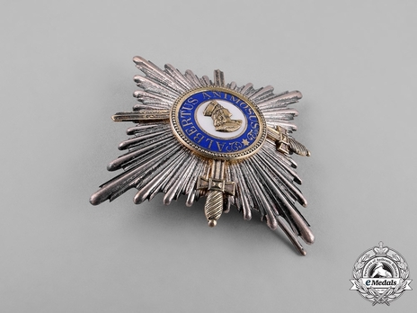 Albert Order, Type II, Military Division, I Class Commander Breast Star (in silver gilt) Obverse