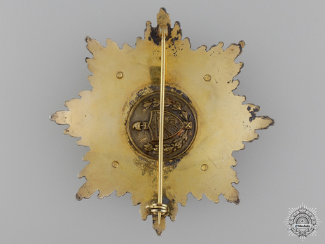 Grand Cross Breast Star (with stars) Reverse