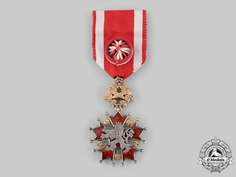 Order of the White Lion, Civil Division, IV Class Officer