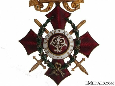 Order of Military Merit, III Class (with war decoration 1916-1933) Obverse