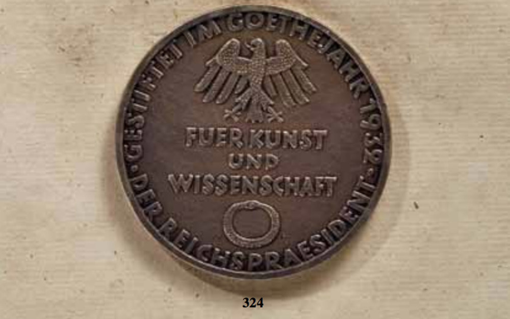 Goethe+medal+for+art+and+science%2c+i+type%2c+obv+
