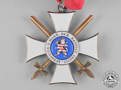 Order of Philip the Magnanimous, Type II, Commander with Swords (in silver gilt) Reverse
