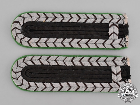 German National Police Oberwachtmeister Type II Shoulder Boards Obverse