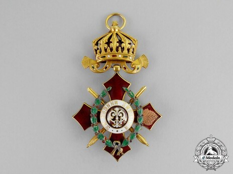 Order of Military Merit, IV Class (with war decoration) Obverse