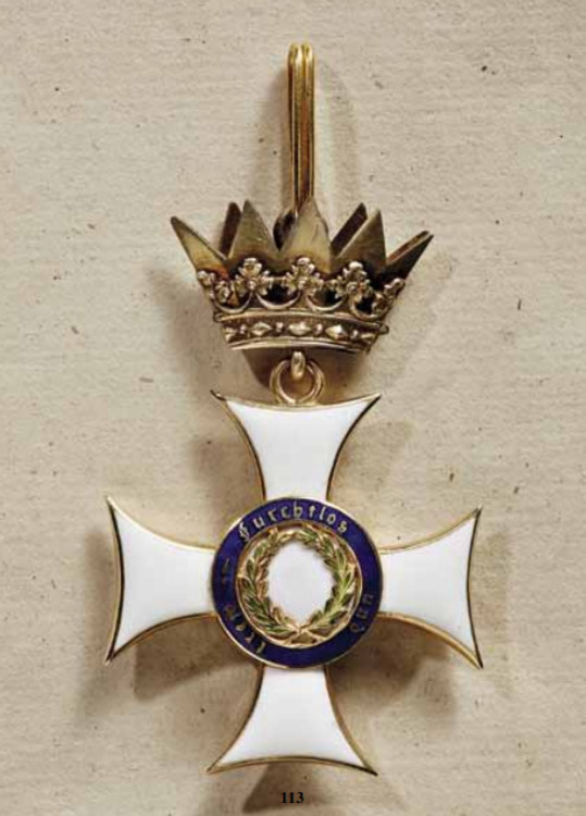 Military+merit+order%2c+type+ii%2c+knights+cross%2c+gold+1914 1918%2c+rev+