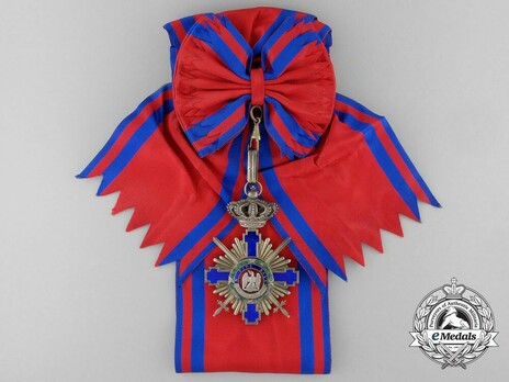 The Order of the Star of Romania, Type I, Military Division, Grand Cross Obverse