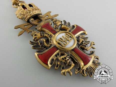 Type II, Military Division, Commander (with gold swords) Reverse