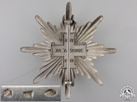 Grand Cross Breast Star Reverse