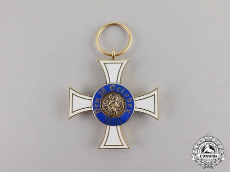 Order of the Crown, Civil Division, Type I, III Class Cross Reverse