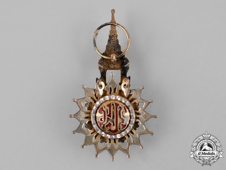 Order of the White Elephant Knight Officer (IV Class) Reverse