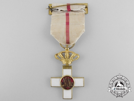 1st Class Cross (white distinction) (silver gilt) Reverse