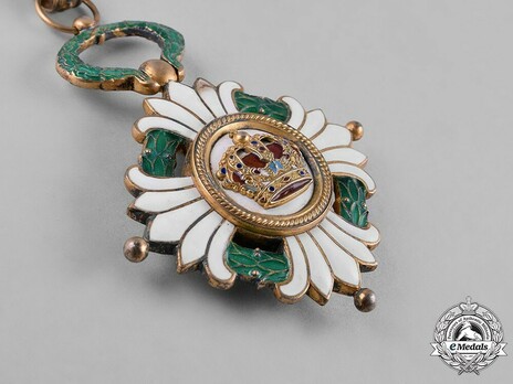 Order of the Yugoslav Crown, Commander's Cross Obverse