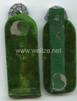 RAD 2nd Pattern Oberarbeitsführer Shoulder Boards Reverse