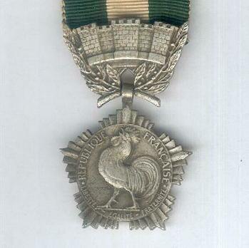 Silver Medal (stamped "G. CROUZAT," 1945-1990) (Silvered bronze by Chobillon) Obverse