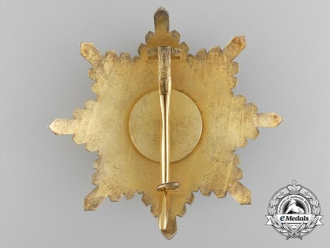 Grand Officer Breast Star Reverse