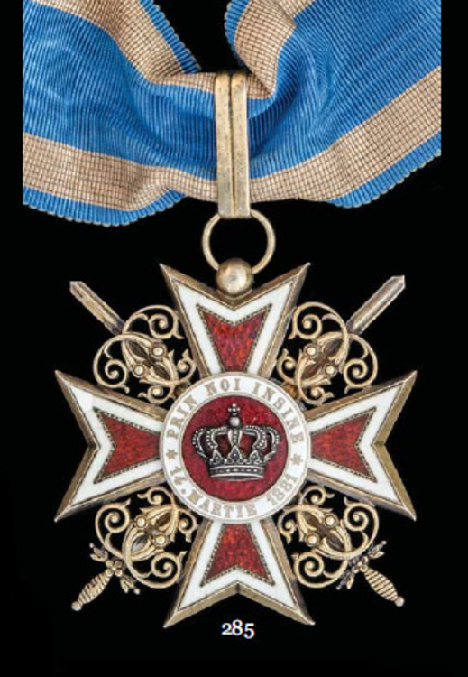 Romanian+crown+type+i+mili+com+cross+me74