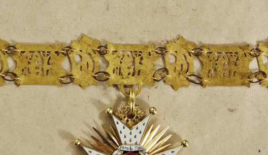 Order of St. Hubert, Collar Chain Detail