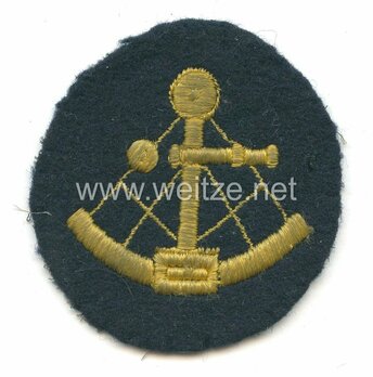 Kriegsmarine Enlisted Men Helmsman/Coxswain Insignia Obverse