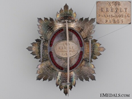 Royal Order of Cambodia, Grand Cross Breast Star Reverse