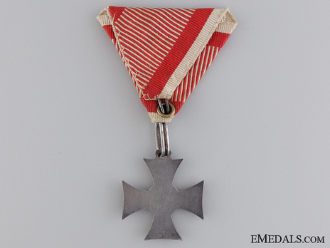 Type I, Civil Division, Silver Cross Reverse