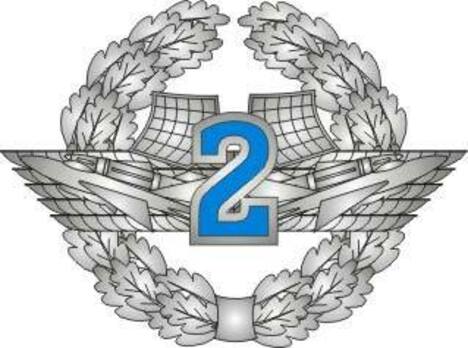 Voluntary Military Service Airforce 2nd Grade Badge Obverse