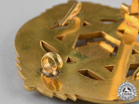 Order of the Queen of Sheba, Grand Cross Breast Star Reverse Detail