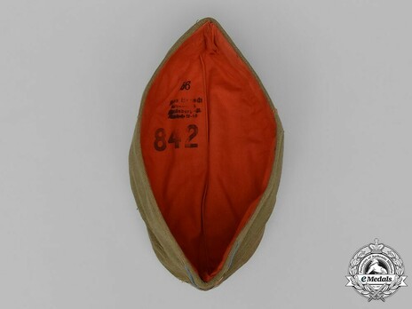 Afrikakorps Heer Transport Field Cap M35 Interior