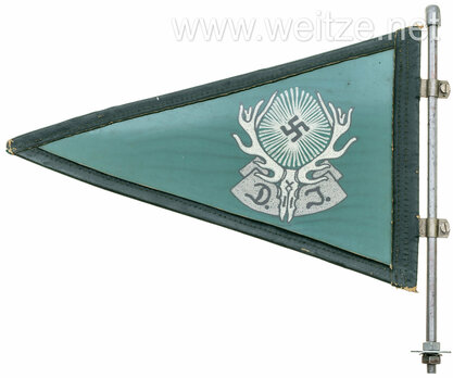 Deutsche Jägerschaft Member Pennant Reverse