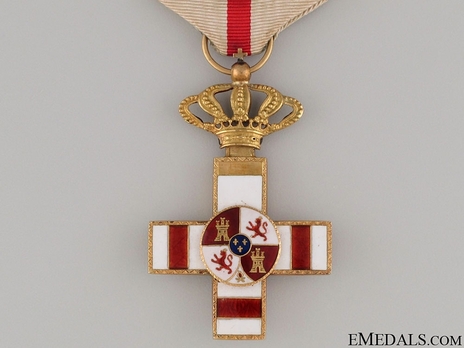 1st Class Cross (red distinction pension) (gold) Obverse