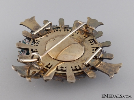 Grand Cross Breast Star (Silver) Reverse