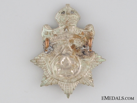 Halifax Rifles Other Ranks Cap Badge Reverse