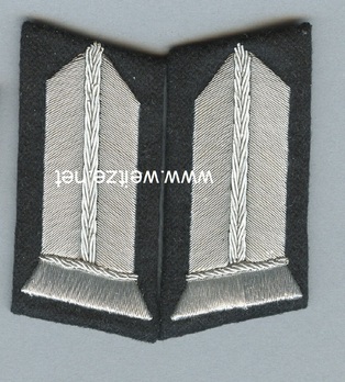 RAD 3rd Pattern Oberstfeldmeister - Unterfeldmeister Collar Tabs Obverse