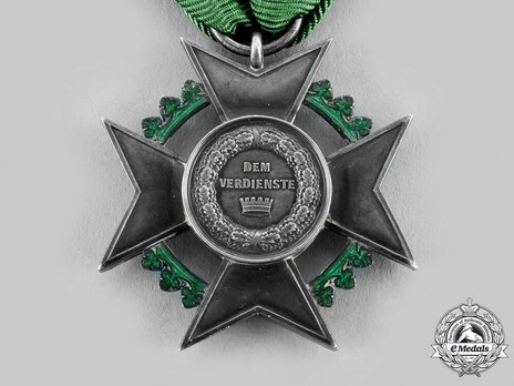Decoration for Art and Science, I Class Silver Cross Reverse