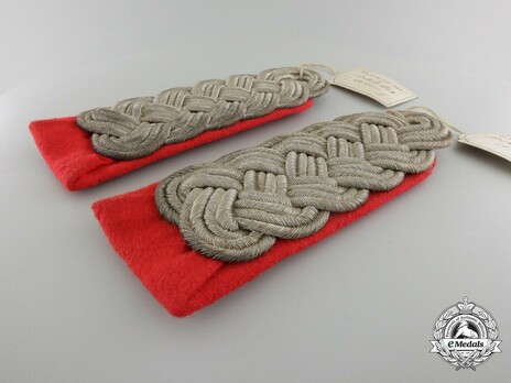 German Army Artillery & Ordnance Major Shoulder Boards Obverse
