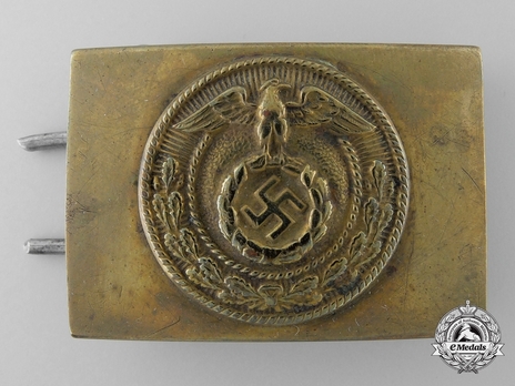 HJ Non-Officer Belt Buckle Type I (Brass version) Obverse