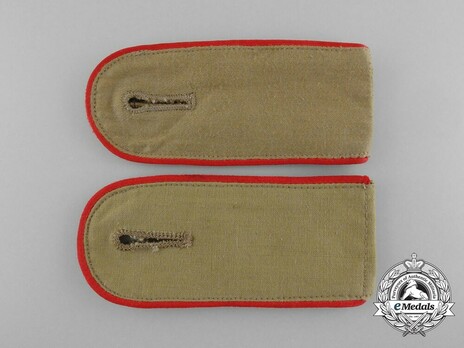 Afrikakorps Luftwaffe Anti-Aircraft/Artillery Enlisted Men Shoulder Boards Obverse