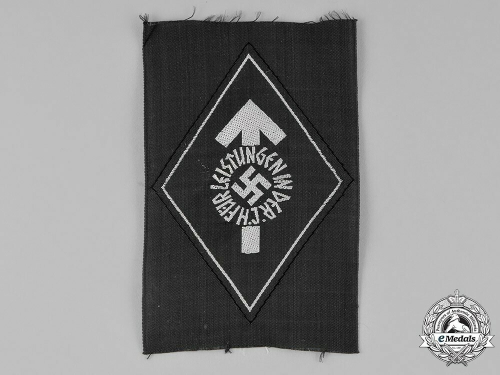 Hj+proficiency+badge%2c+in+silver%2c+in+cloth+1